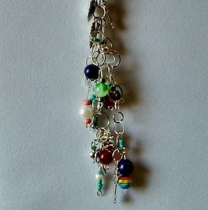 Ring Drop Necklace 32 inch w/4.5 inch drop